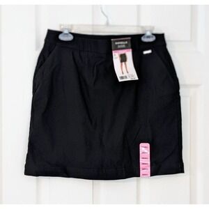 Rafaella Skort‎ Skirt Womens Size Small Black Pull-On Stretch Comfort NWT